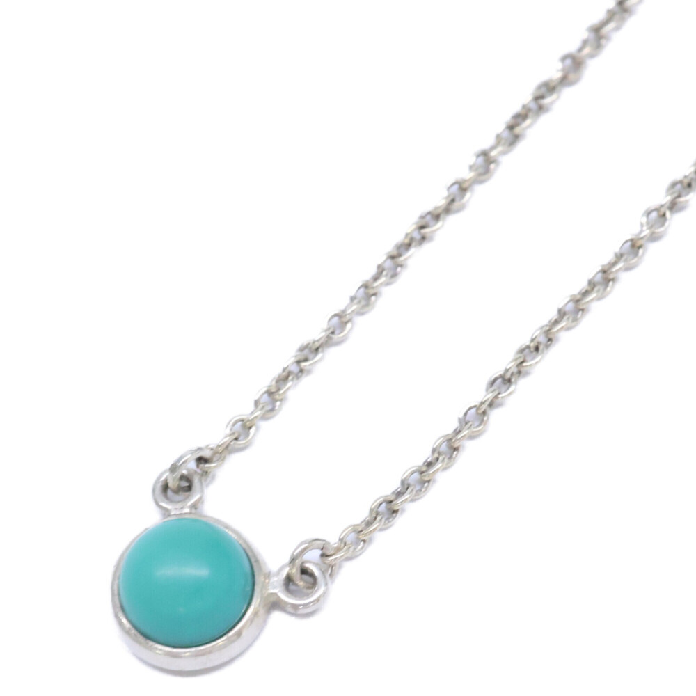 TIFFANY & CO. Silver Turquoise Necklace